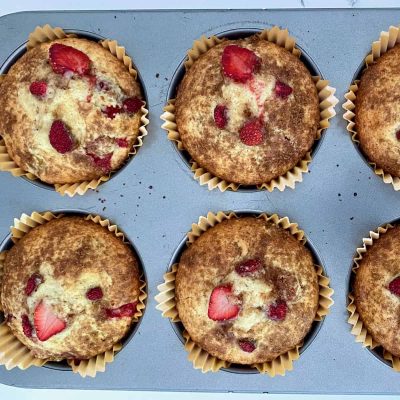 Strawberry Almond Muffins: A Perfect Blend of Sweet and Nutty Flavors