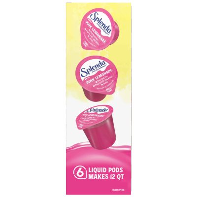 Sugar-Free Pink Lemonade Sweetened With Splenda