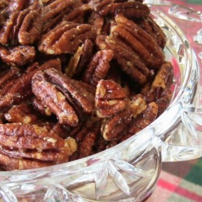 Sweet and Spicy Chocolate Glazed Pecans Recipe