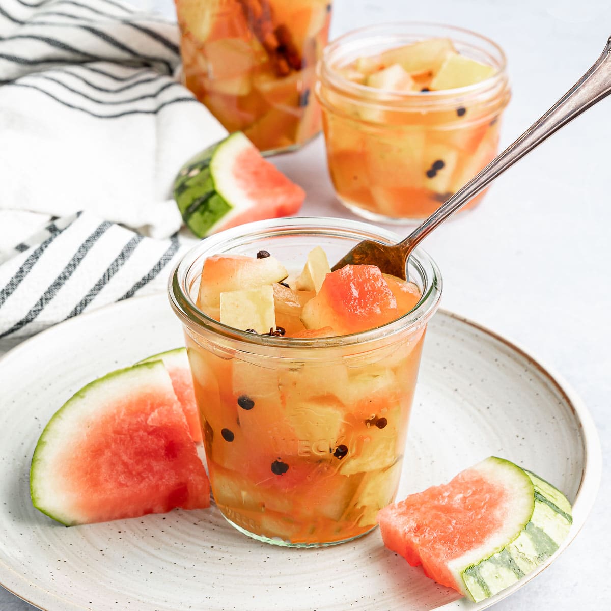 Sweet and Tangy Watermelon Rind Pickles Recipe