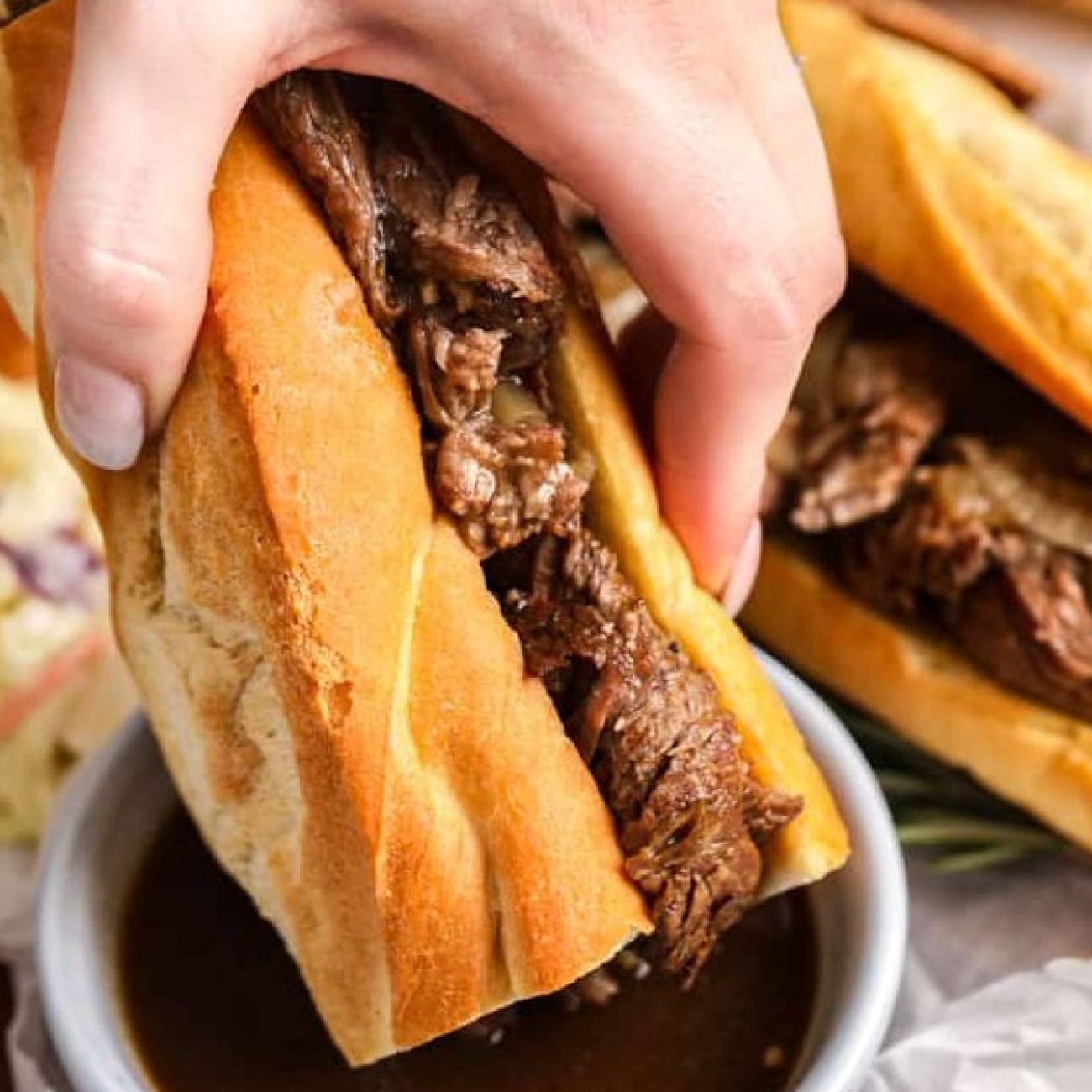 Ultimate French Dip & Roast Beef Sandwich Recipe by Uncle Bill