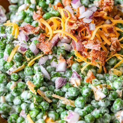 Ultimate Fresh Pea Salad Delight