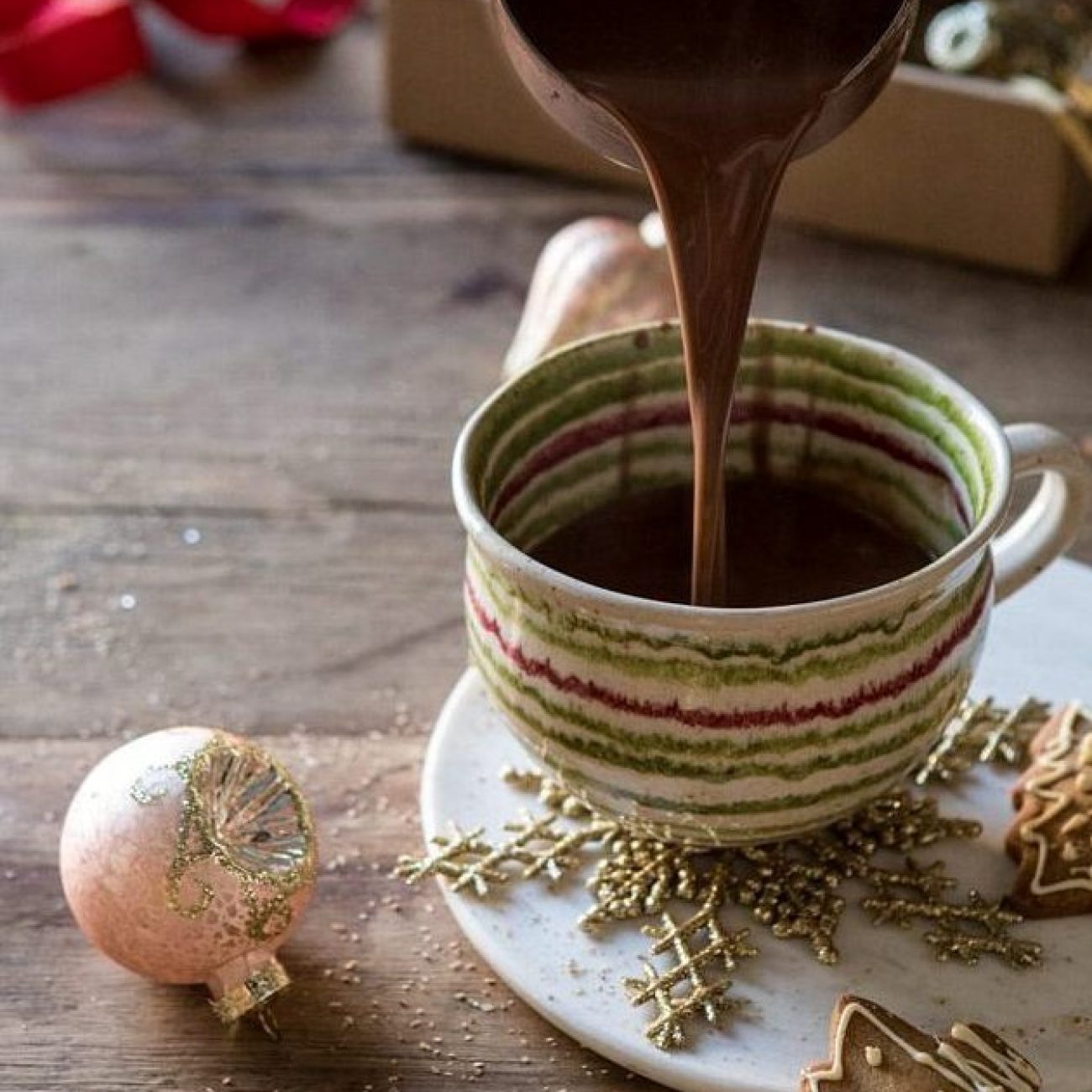Ultimate Three-Tiered Mocha Hot Cocoa Delight