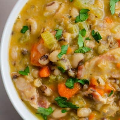 Uncle Subru'S Savory Black-Eyed Peas Recipe