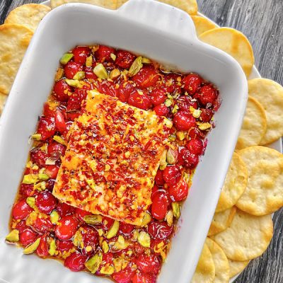 Zesty Cranberry And Cheese Delight Spread