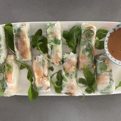 Zesty Lemon-Lime Prawns With Fresh Lovage