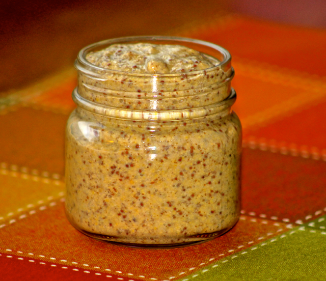 Zesty Mustard Spread with a Kick